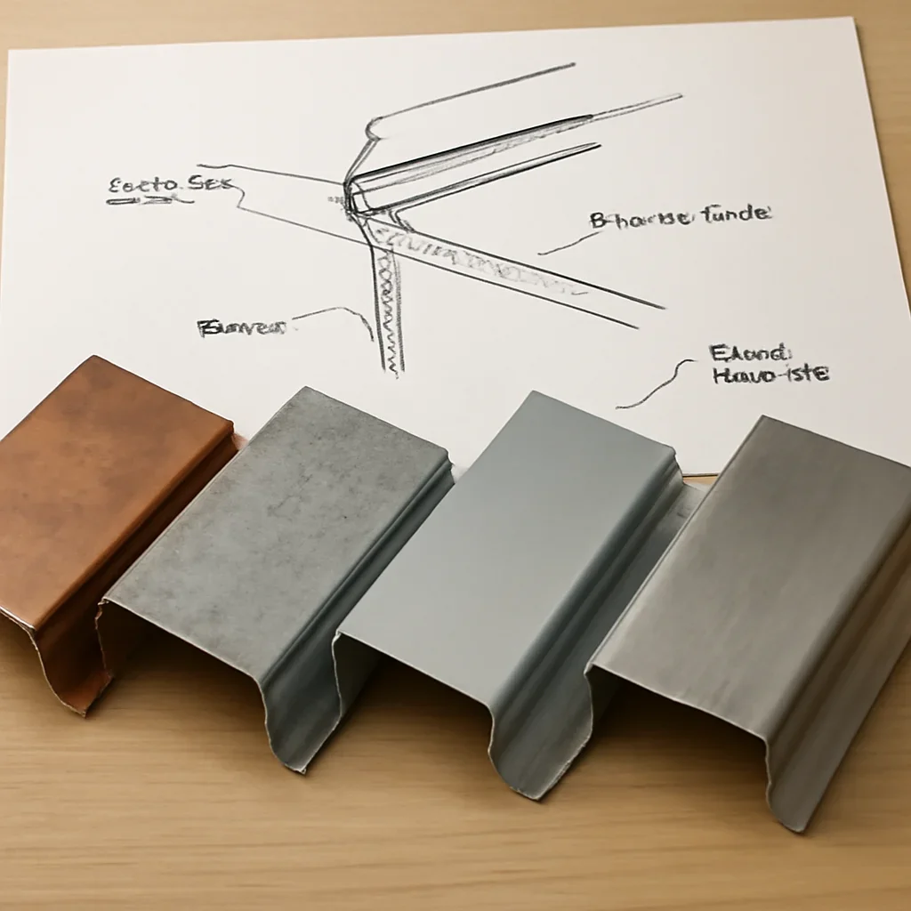 Supporting visual for best materials for coastal roof edge metal