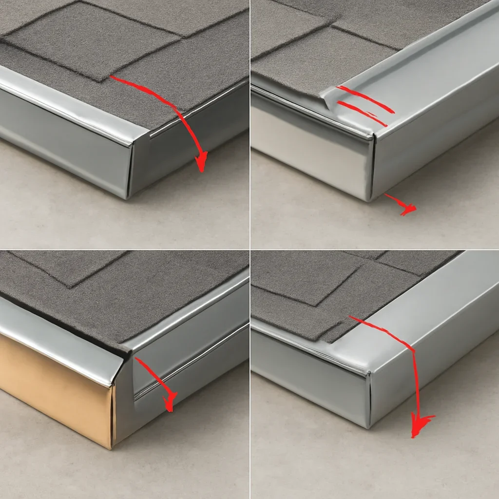 Supporting visual for common roof edge metal mistakes in south florida