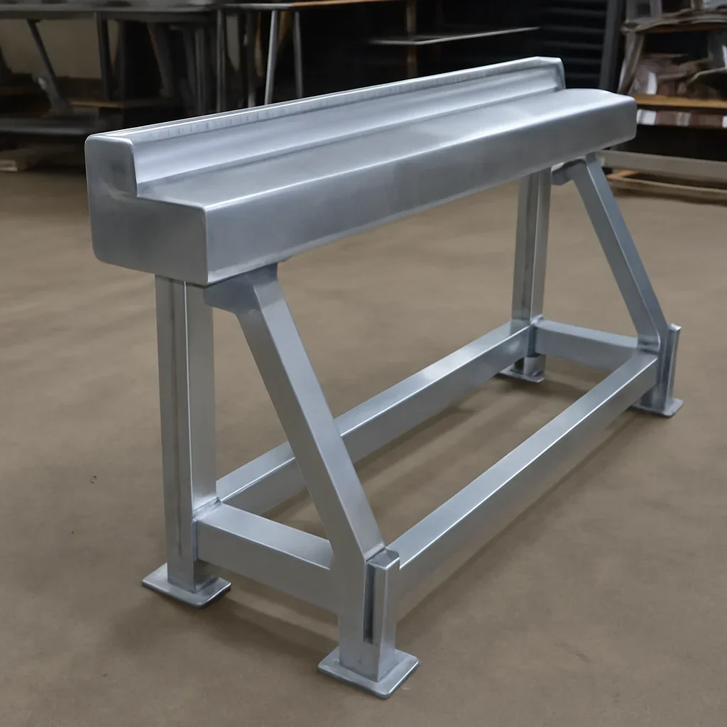 Fabricated metal package supporting commercial roof edge replacement
