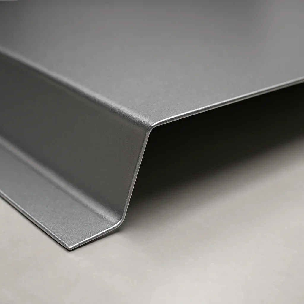 Close view of color-matched finishes profile and finish quality