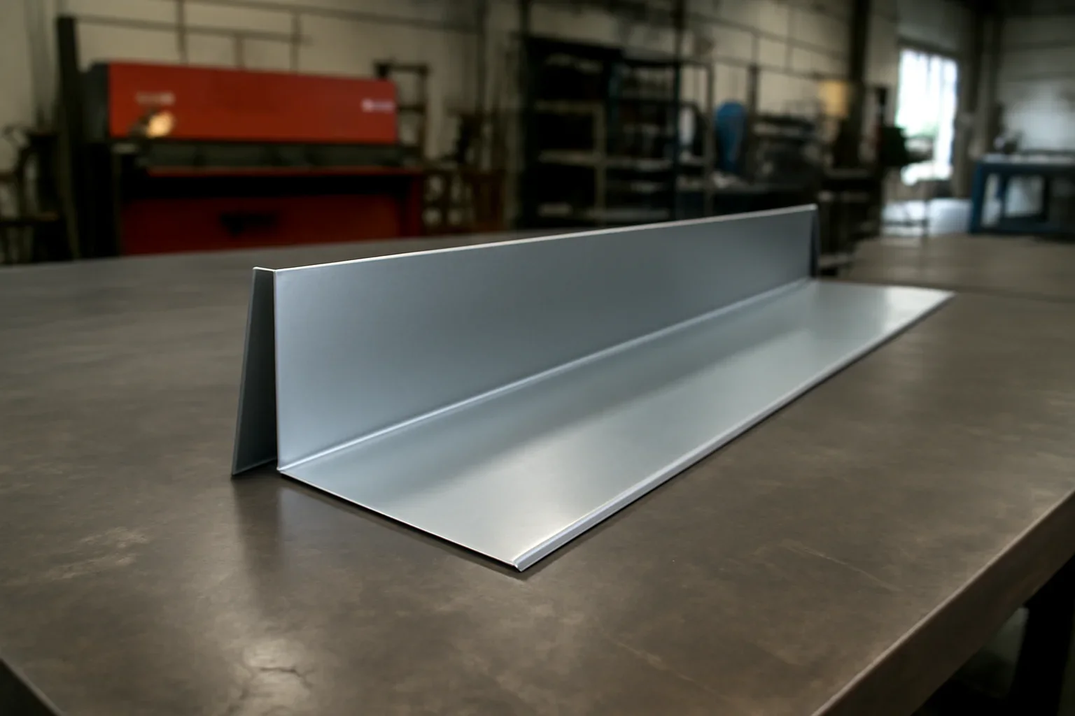 Counterflashing fabricated for a commercial roofing project