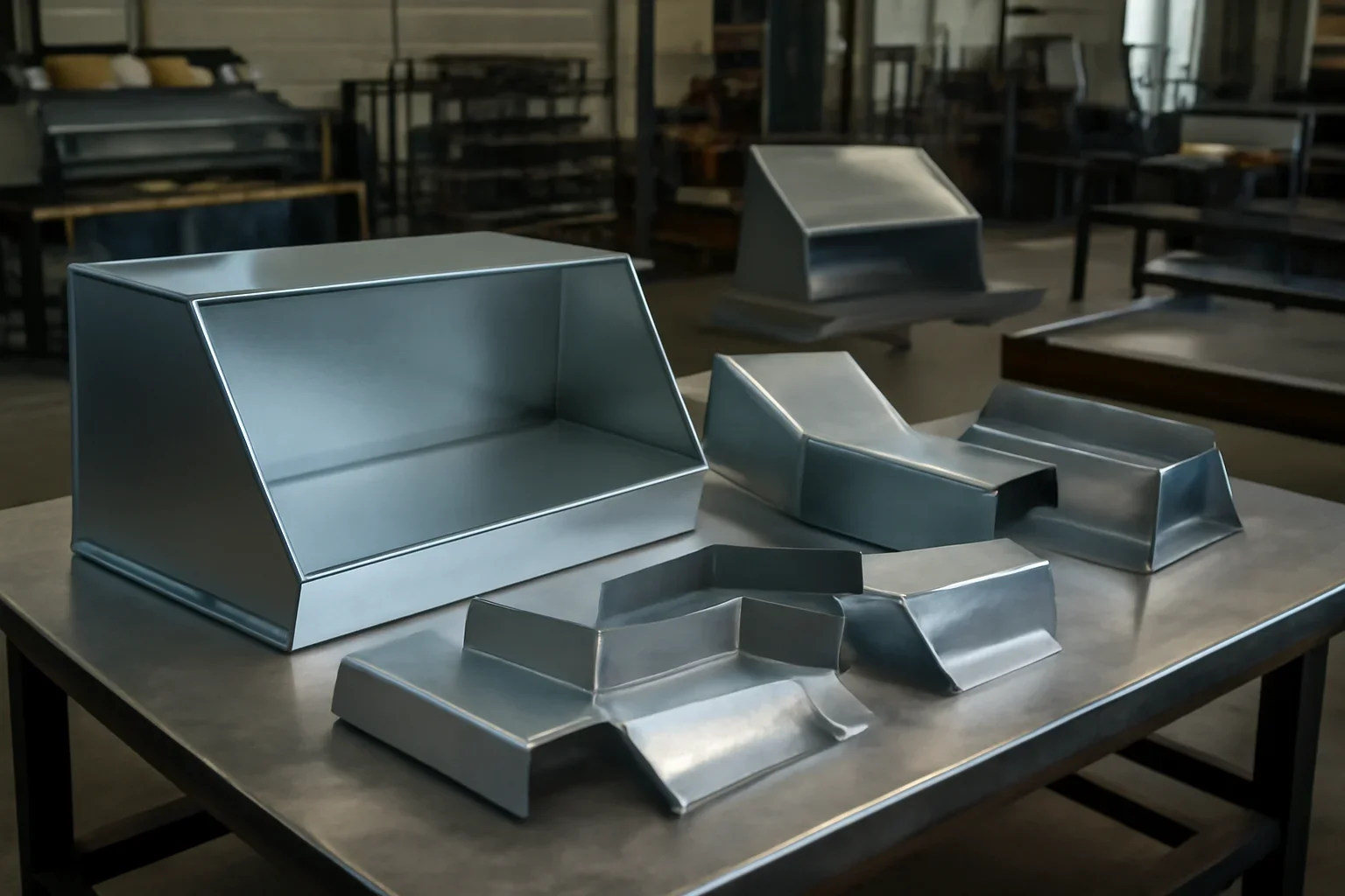 Custom Sheet Metal Fabrication fabricated for a commercial roofing project