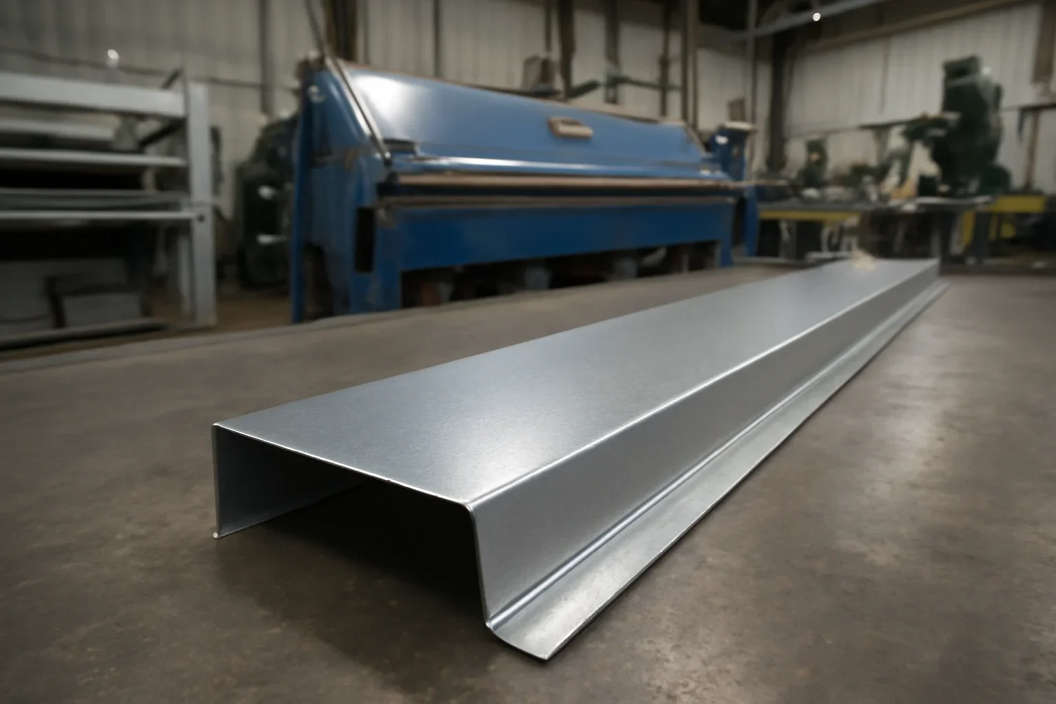 Drip Edge fabricated for a commercial roofing project