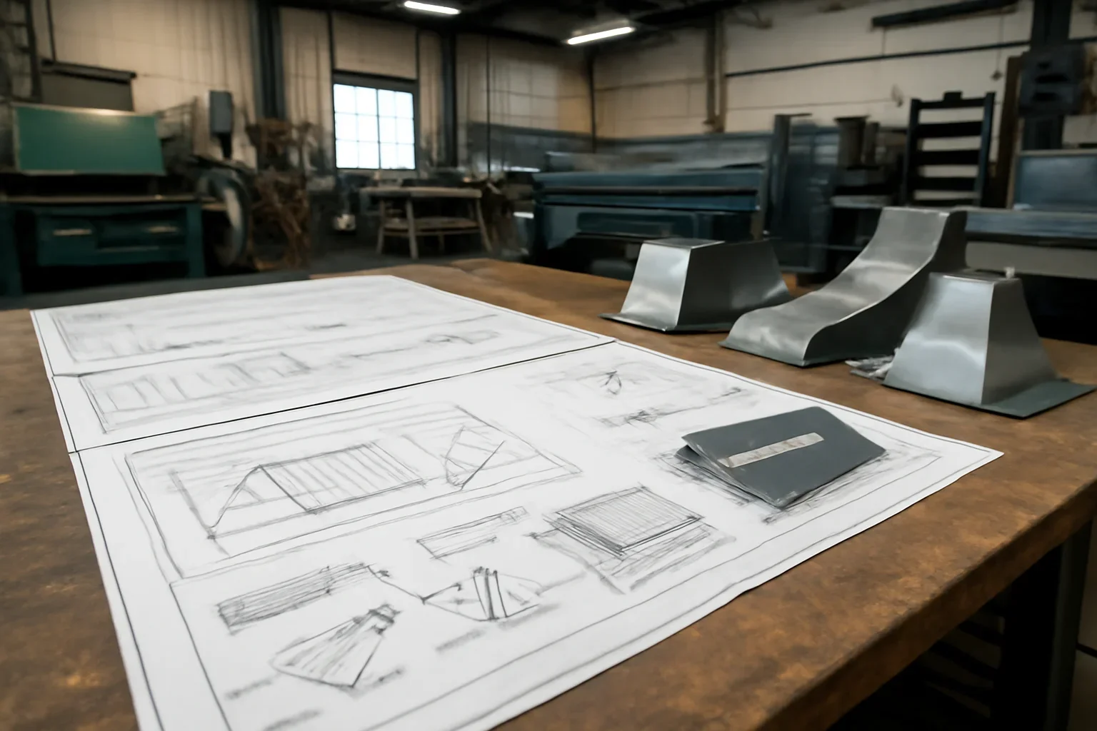 Shop Drawings & Submittals fabricated for a commercial roofing project
