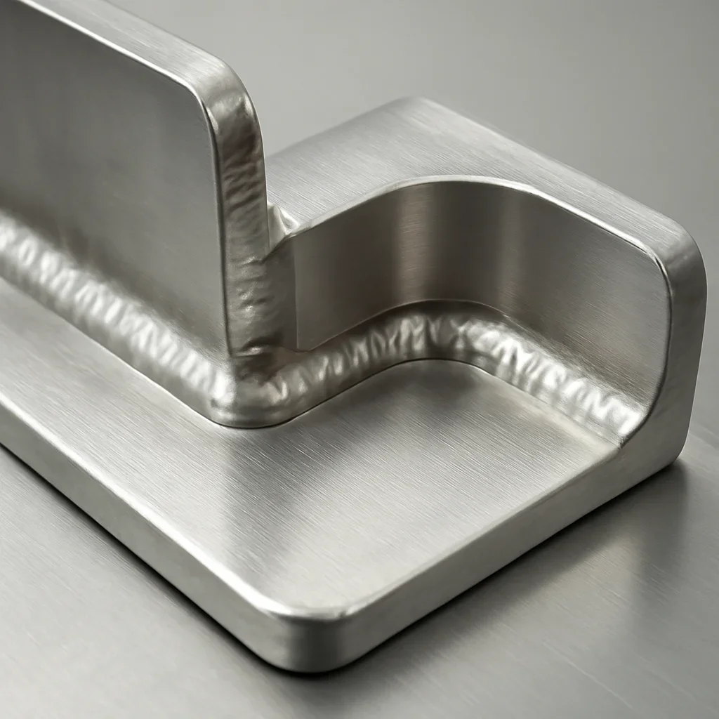 Close view of welding & assembly profile and finish quality